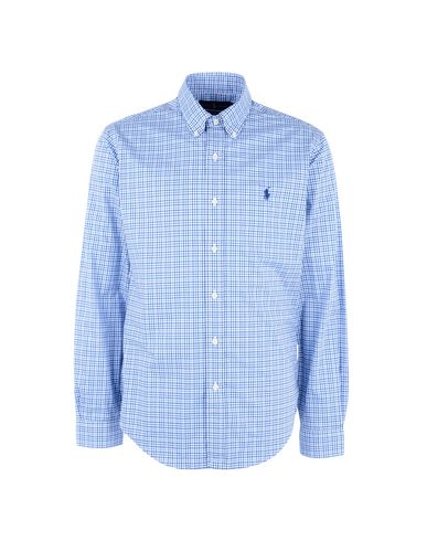 ralph lauren blue check shirt