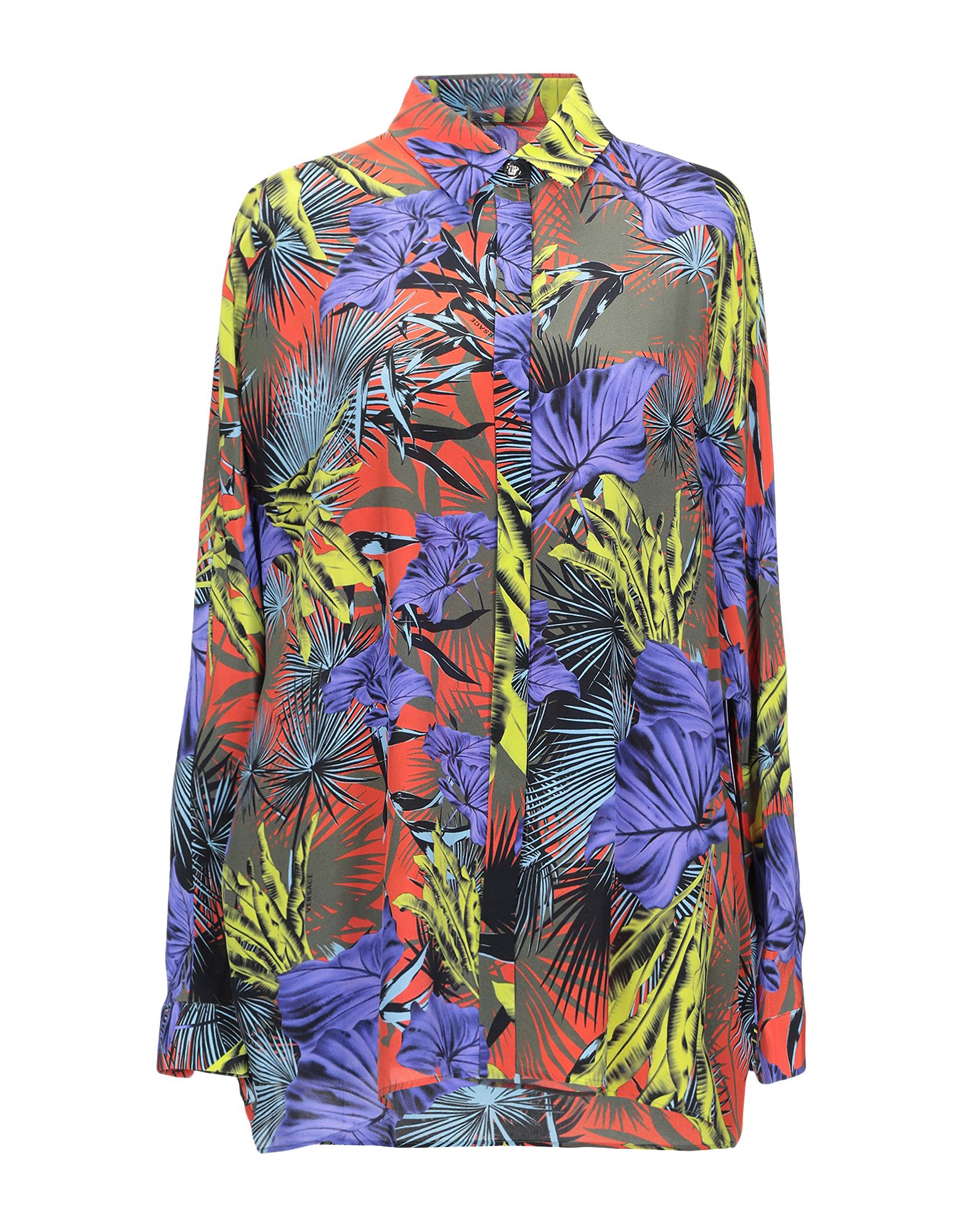 Versace Women S Floral Shirts Blouses Spring Summer And Fall