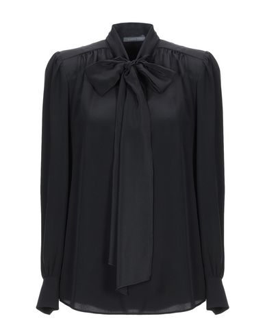 Alberta Ferretti Shirts & Blouses With Bow In Black | ModeSens