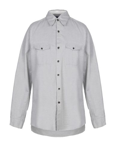 Sage De Crêt Solid Color Shirt In Light Grey
