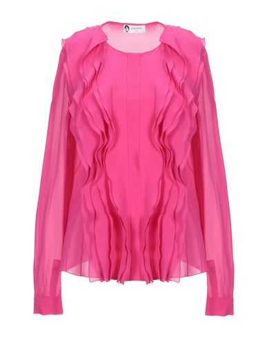 Lanvin Solid Color Shirts & Blouses In Fuchsia | ModeSens