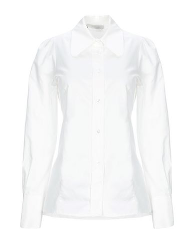 L'autre Chose Solid Color Shirts & Blouses In White | ModeSens