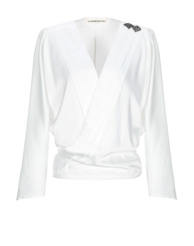 Nineminutes Solid Color Shirts & Blouses In Ivory