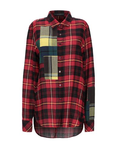 Ermanno Scervino Checked Shirt In Red | ModeSens