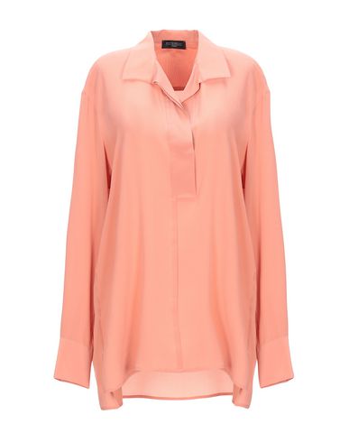 Antonelli Silk Shirts & Blouses In Salmon Pink