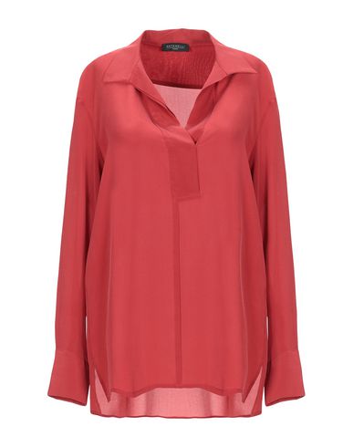 Antonelli Silk Shirts & Blouses In Red