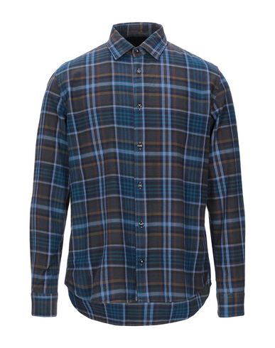 Altea Checked Shirt In Blue | ModeSens