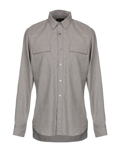 Click to view more detailed imagery on our partner's website Ann Demeulemeester Solid Color Shirt In Light Grey