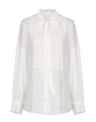 Dior Shirts & Blouses With Bow In White