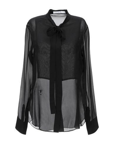 Dior Shirts & Blouses With Bow In Black