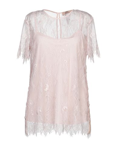 Twinset Lace Shirts & Blouses In Pink | ModeSens
