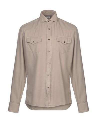 ZOOM BRUNELLO CUCINELLI - Solid color shirt