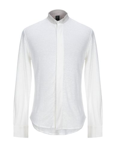 Eleventy Linen Shirt In Ivory | ModeSens