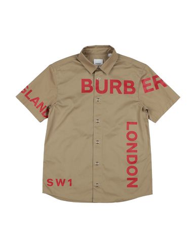 ZOOM BURBERRY - Chemise de couleur unie