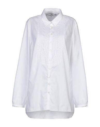 Jorge Vazquez Solid Color Shirts & Blouses In White | ModeSens