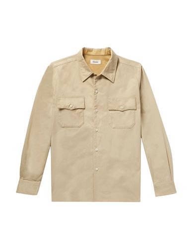 Chimala Solid Color Shirt In Sand | ModeSens