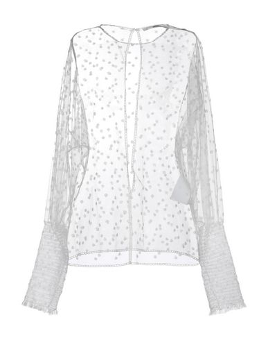 Shop Philosophy Di Lorenzo Serafini Woman Top White Size 8 Polyamide, Cotton