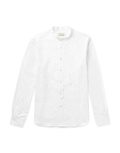 Man 1924 Solid Color Shirt In White | ModeSens