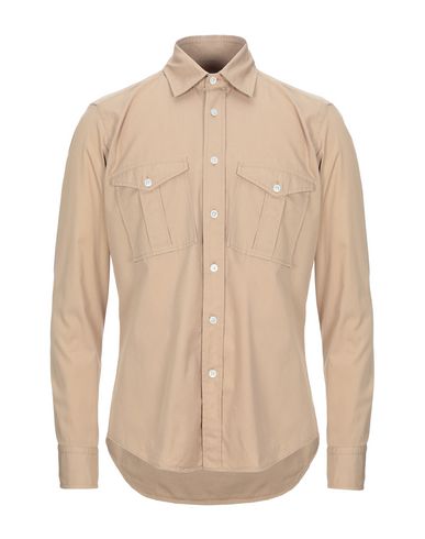 Harris Wharf London Solid Color Shirt In Beige