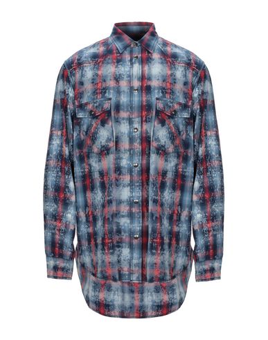 Click to view more detailed imagery on our partner's website Diesel Black Gold Patterned Shirt In Dark Blue