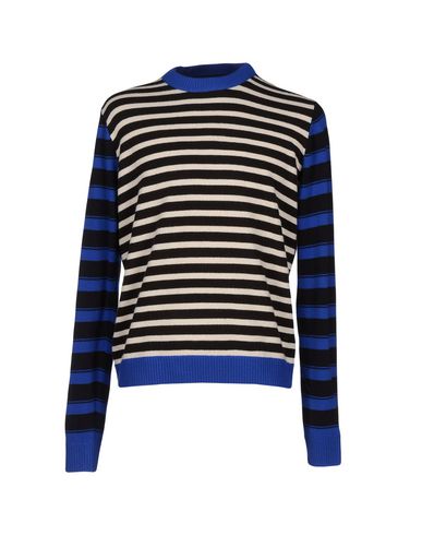 MARC BY MARC JACOBS MIXED-STRIPE SWEATER, BLACK | ModeSens