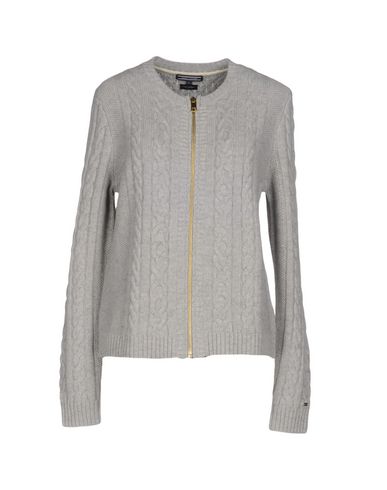 TOMMY HILFIGER Cardigan in Grey | ModeSens