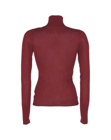 maroon long sleeve turtleneck