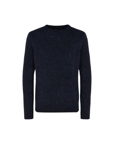 Autumn Winter New Men Black White Turtleneck Sweater Male