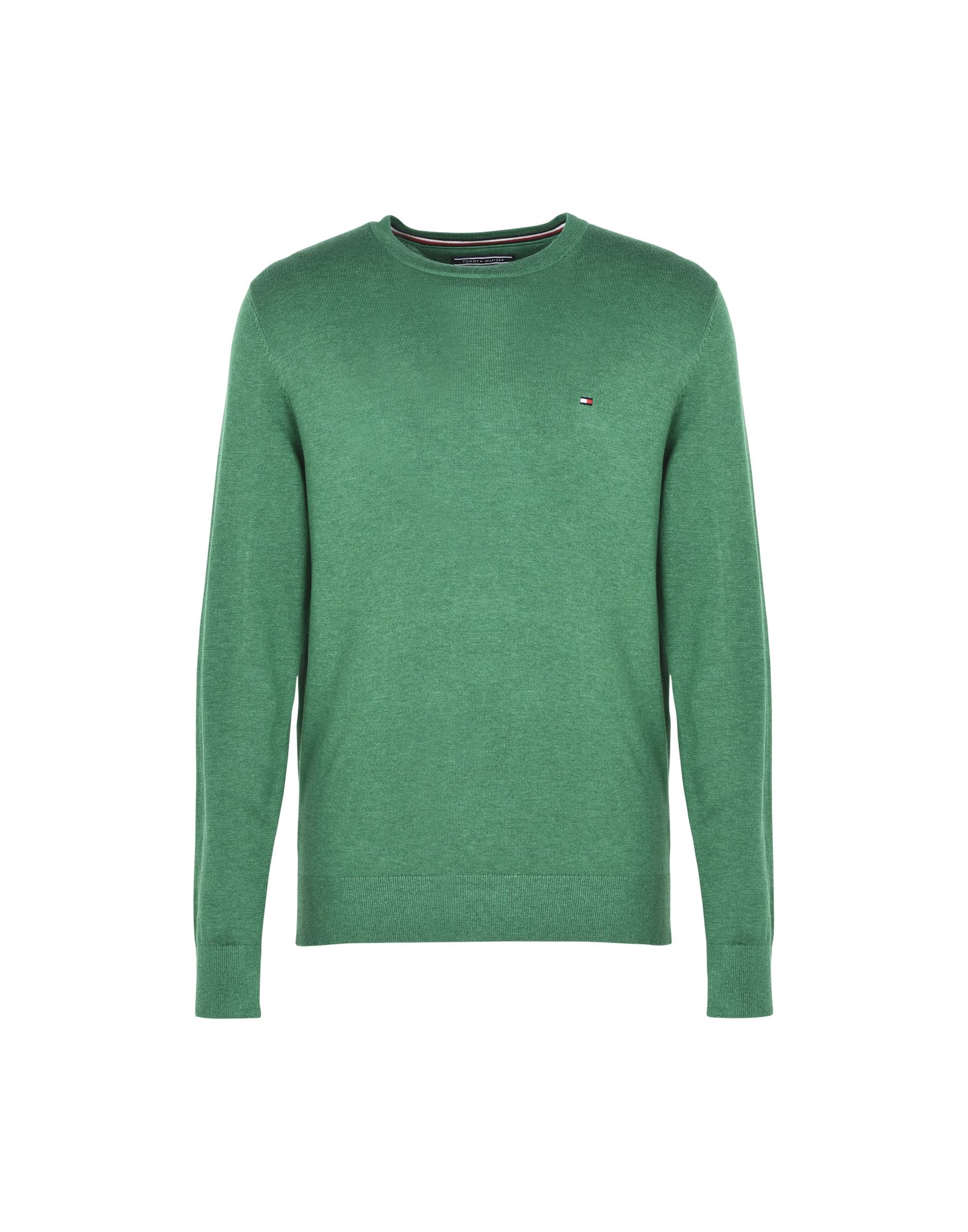 tommy hilfiger green jumper