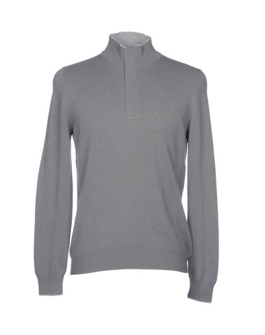 Gran Sasso Sweater With Zip In Grey