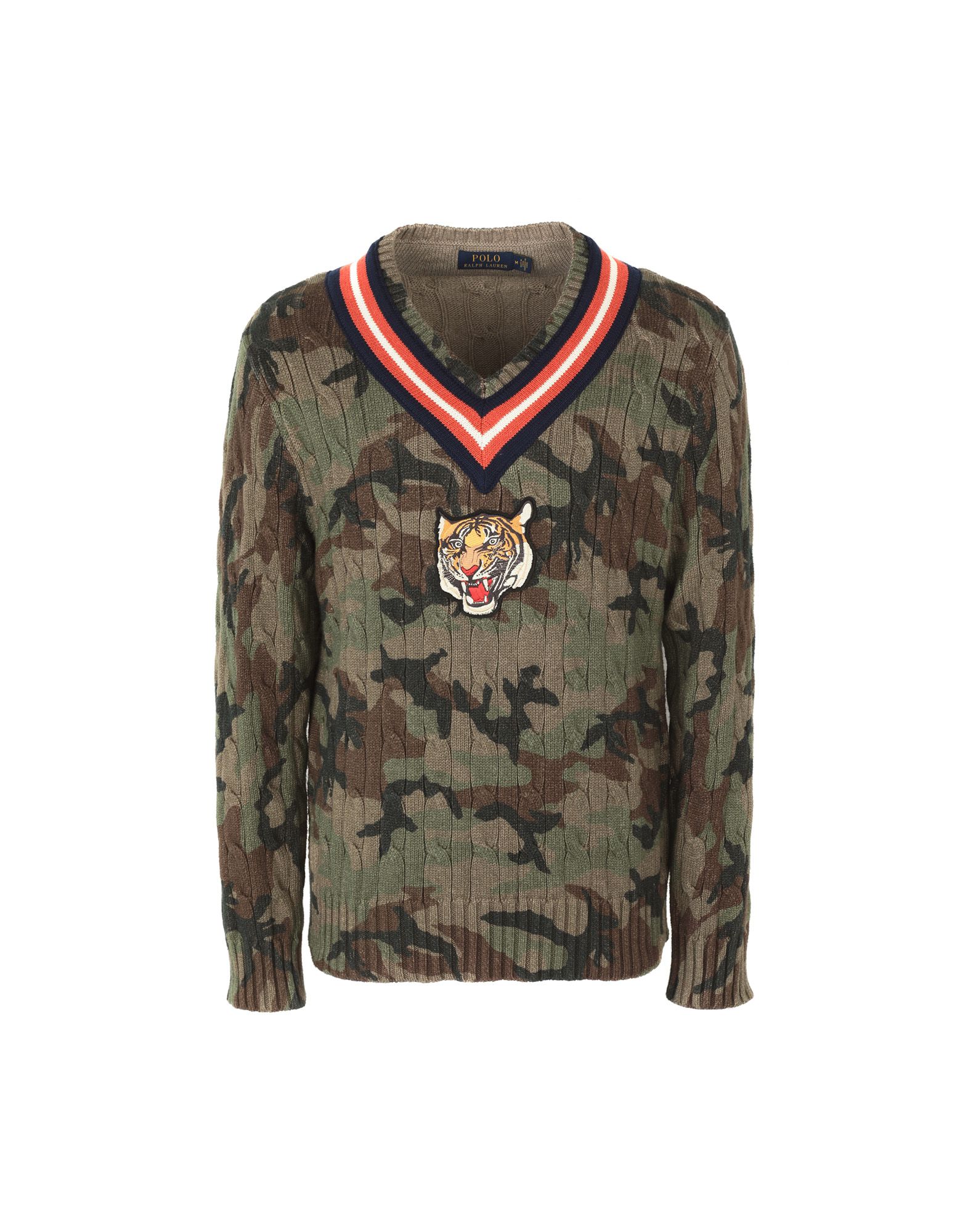 ralph lauren camo jumper