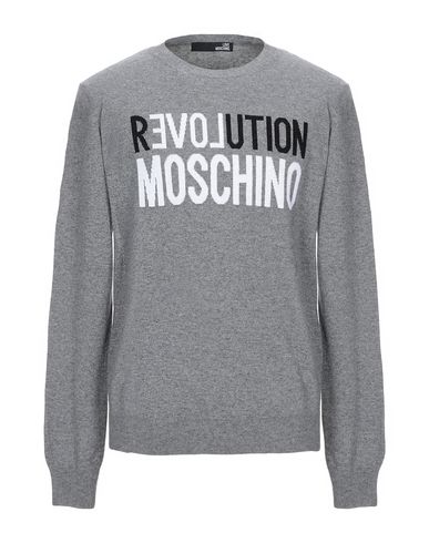 moschino jumper grey