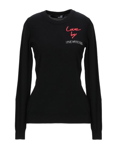 Love Moschino Sweater In Black | ModeSens