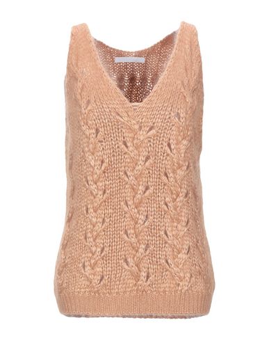 Les Copains Sweater In Camel | ModeSens