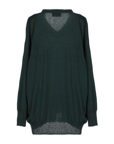 Shop Snobby Sheep Woman Sweater Dark Green Size 6 Silk, Cashmere