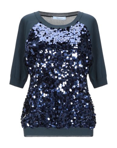 Blumarine Sweater In Dark Blue | ModeSens