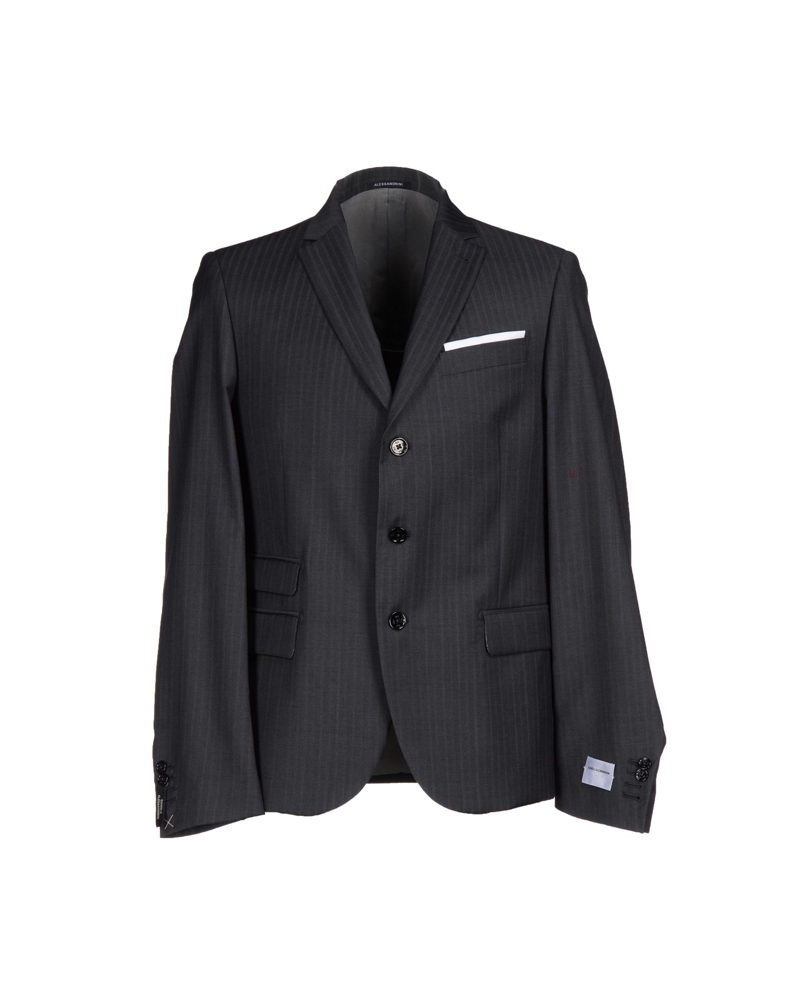 Grey Daniele Alessandrini Blazer   Men Grey Daniele Alessandrini Blazers   41563646CM