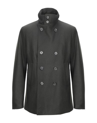 dark green peacoat