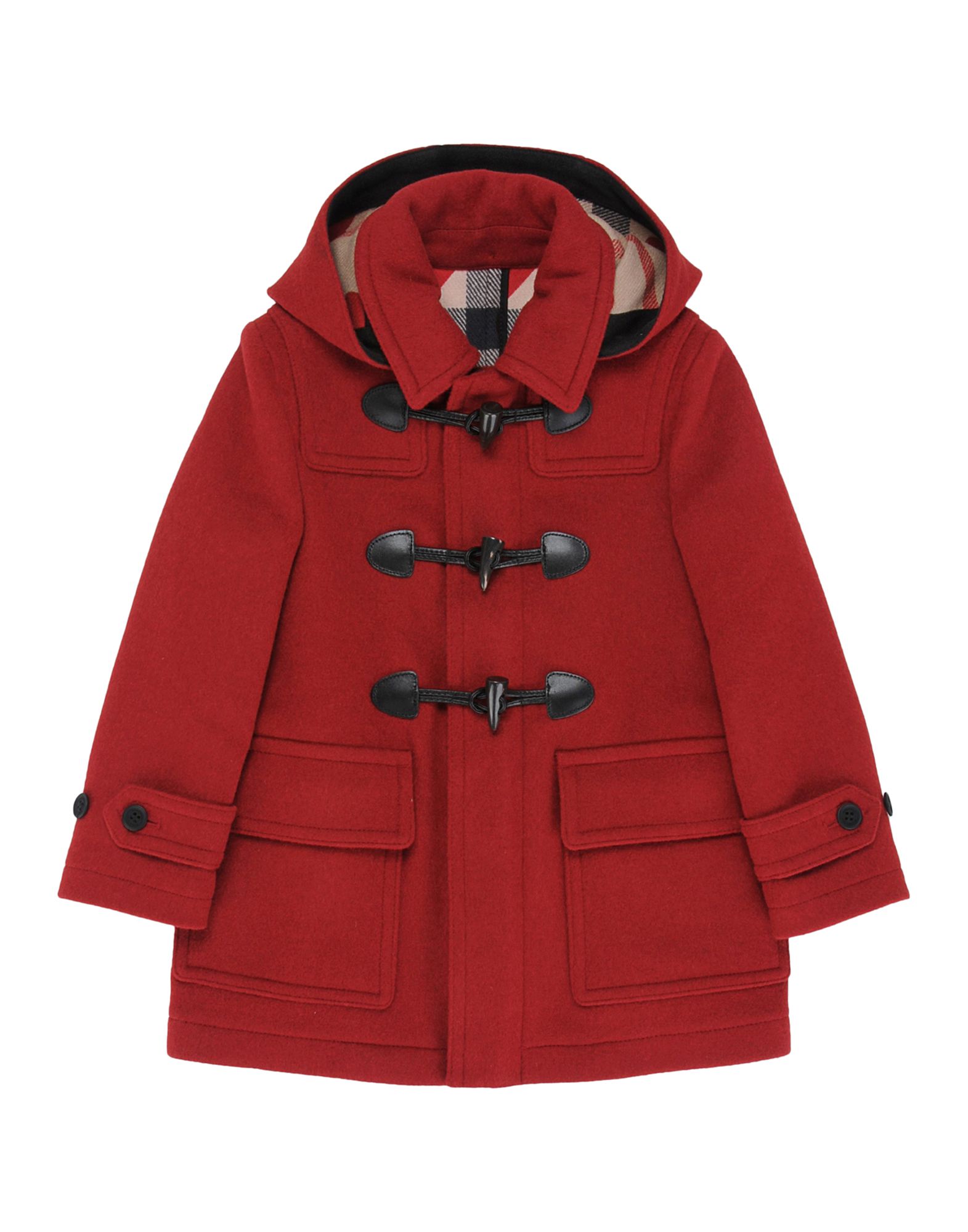 burberry coat kids bordeaux