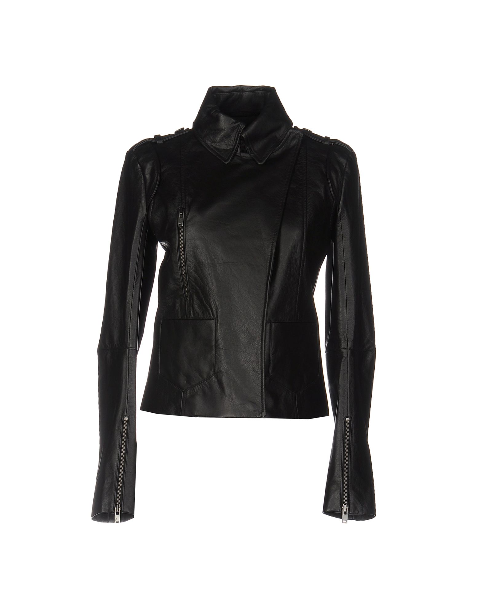 Maison Margiela Biker Jacket Coats Jackets Yoox Com