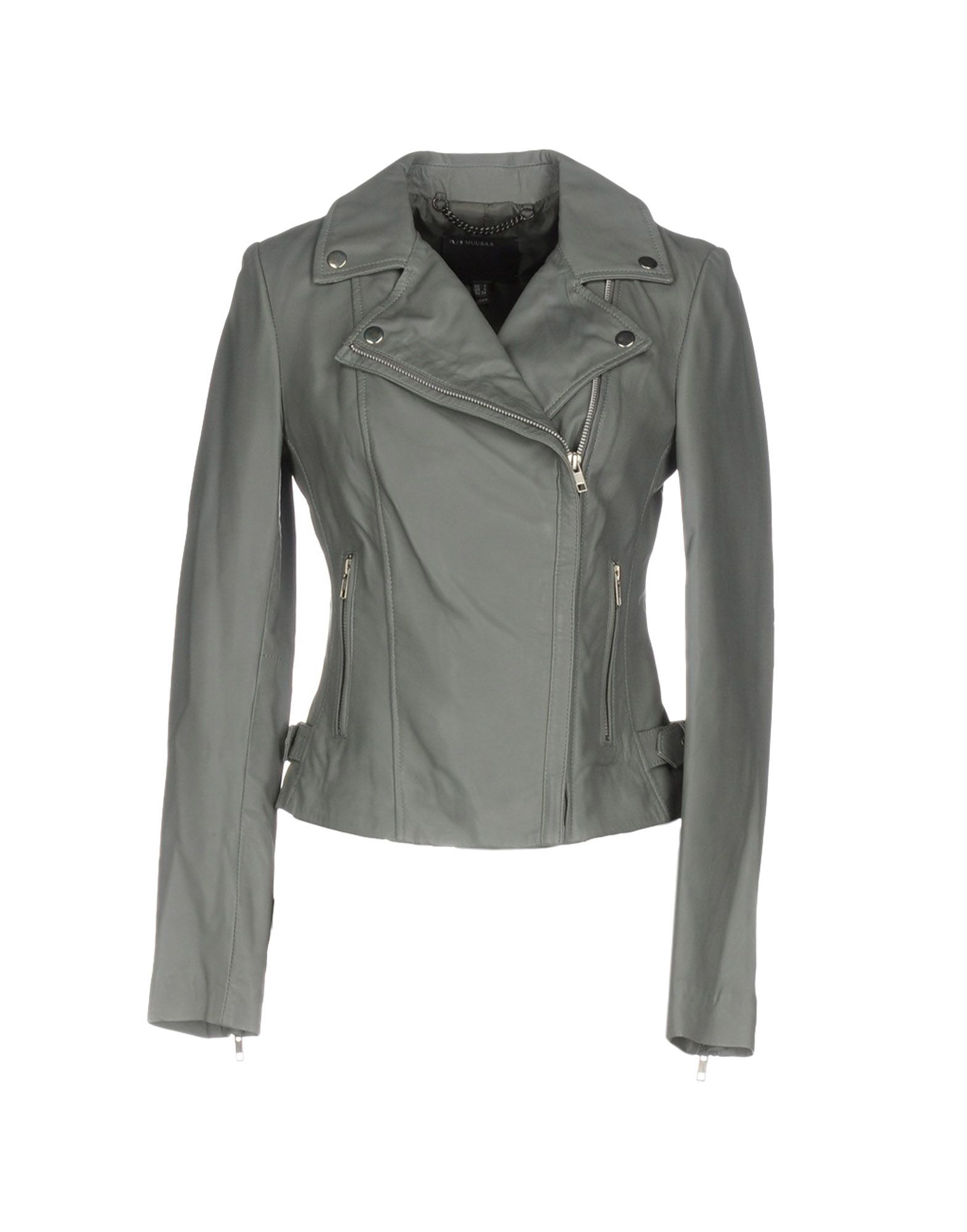 Muubaa Biker Jacket Women Jackets On Yoox Muubaa Biker Jacket Women Jackets On Yoox United States 41716637it