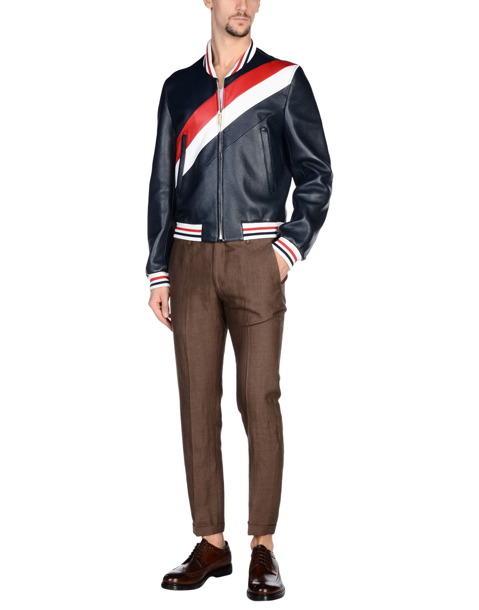 Bomber Thom marronee marronee Thom Uomo - 41763188ND 89c123 Bomber Thom marronee marronee Thom Uomo - 41763188ND 89c123