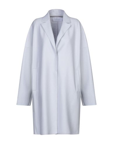 Harris Wharf London Coat In Light Grey