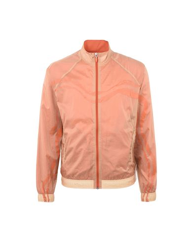 reebok jacket mens orange