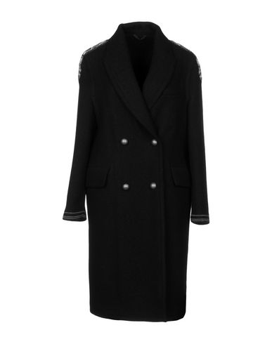 Ermanno Scervino Coat In Black