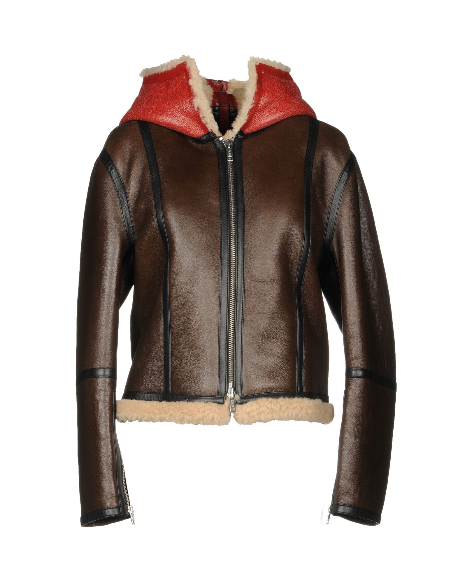 calvin klein 205w39nyc leather jacket