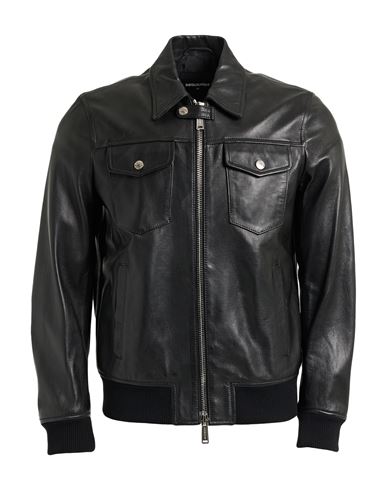 giacca pelle dsquared