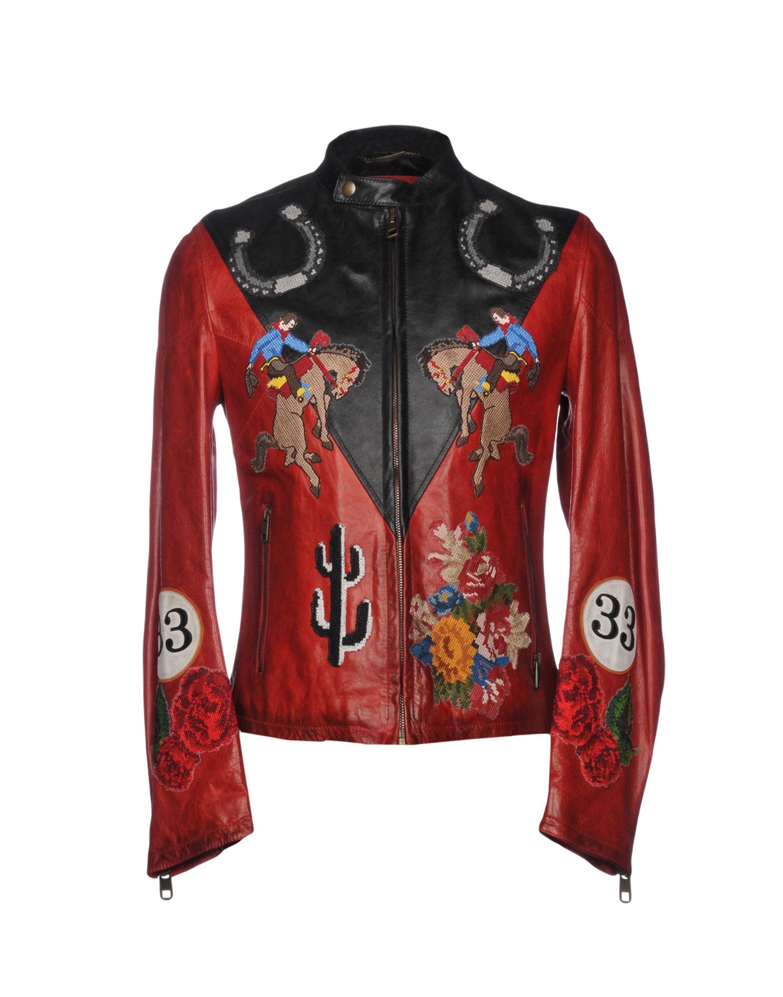 Dolce Gabbana Biker Jacket Coats And Jackets Yoox Com