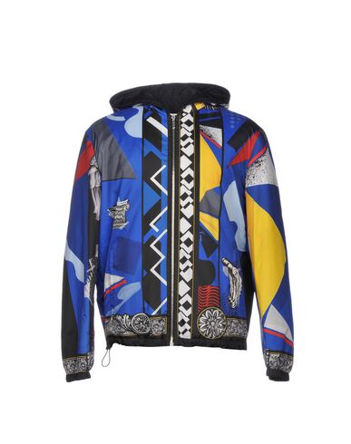 versace hoodie blue