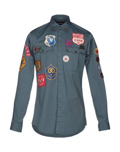 ZOOM DSQUARED2 - Solid color shirt